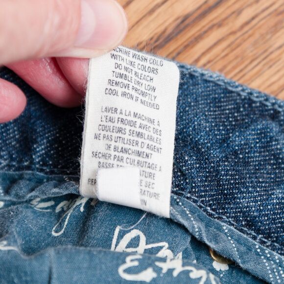 Vintage American Eagle Jeans Low Rise Flare Womens 8 R Medium Wash Y2K - Picture 14 of 15